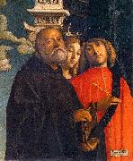 Marescalco, Il Saints Benedict, Thecla, and Damian